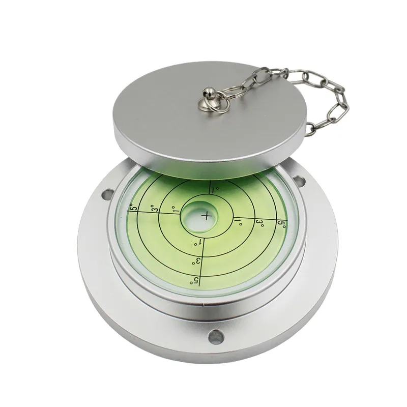 HACCURY Metal Round Level Bubble with protective Cover Large Universal Spirit bubble Level for crane pump heavy machinery
HACCURY Metal Round Level Bubble with protective Cover Large Universal Spirit bubble Level for crane pump heavy machinery