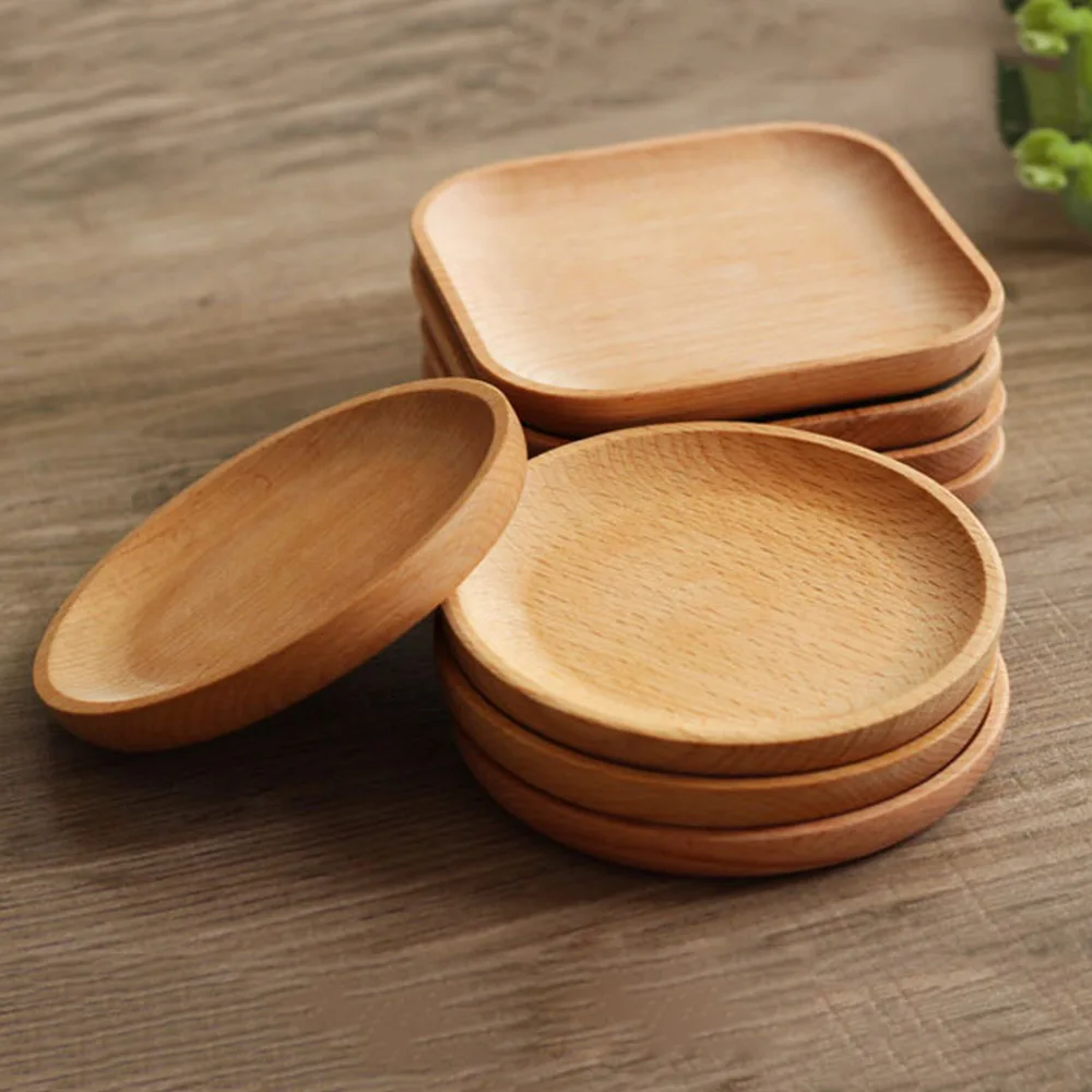 Round / Square Wood Cake Dishes Home/ Hotel/School Dessert Serving Tray Wood Sushi Plate Dinnerware Tableware
Round / Square Wood Cake Dishes Home/ Hotel/School Dessert Serving Tray Wood Sushi Plate Dinnerware Tableware