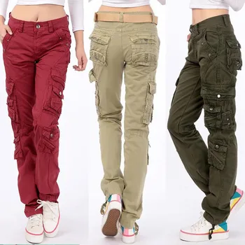 pantalon femme 2019 Women workout Cotton trousers Loose straight Multi-pocket cargo pants girls streetwear Hip-hop pants
pantalon femme 2019 Women workout Cotton trousers Loose straight Multi-pocket cargo pants girls streetwear Hip-hop pants