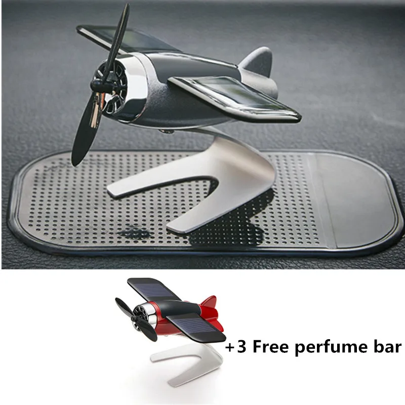 Mini Car Air Freshener Solar Panel Airplane Model with Solid Fragrant Car Perfume Car Interior Ornaments Auto Decor Accessories
Mini Car Air Freshener Solar Panel Airplane Model with Solid Fragrant Car Perfume Car Interior Ornaments Auto Decor Accessories