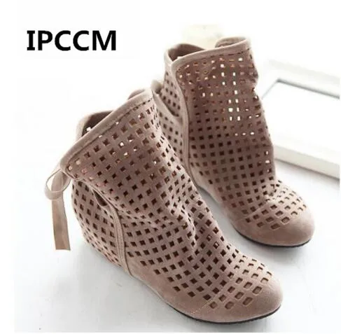 IPCCM Brand Big New Size 34-43 Women's Summer Boots Flat Low Hidden Cutout Women Shoes Ladies Dress Casual Shoes
IPCCM Brand Big New Size 34-43 Women's Summer Boots Flat Low Hidden Cutout Women Shoes Ladies Dress Casual Shoes