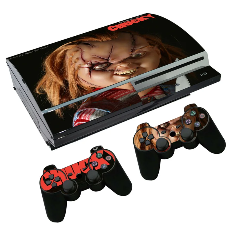 Skin Sticker Decal for PS3 Fat PlayStation 3 Console and Controllers For PS3 Skins Sticker Vinyl Film - Seed of Chucky
Skin Sticker Decal for PS3 Fat PlayStation 3 Console and Controllers For PS3 Skins Sticker Vinyl Film - Seed of Chucky