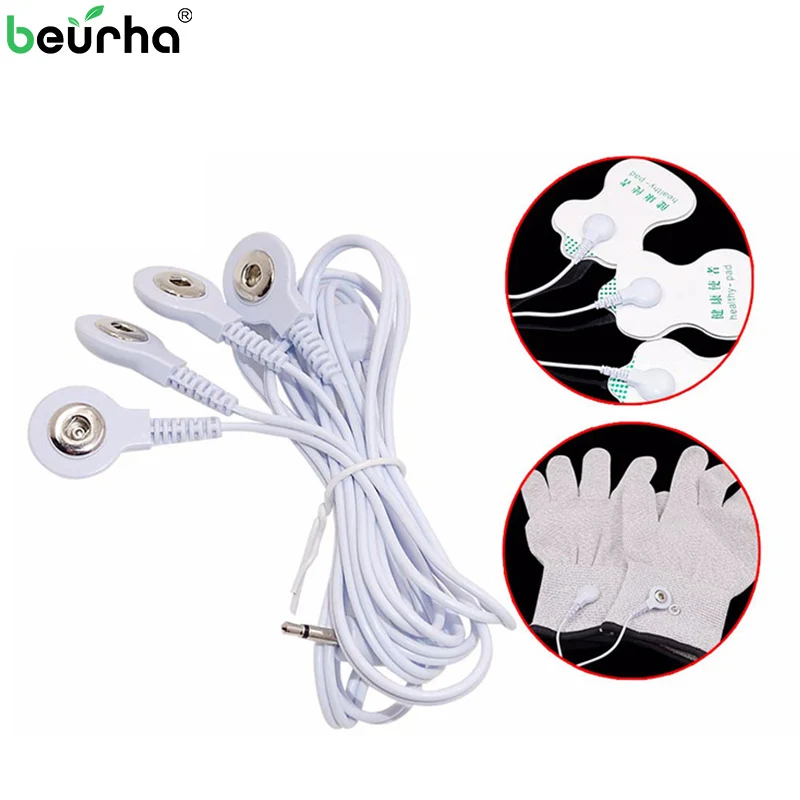 4 ways Electrode Tens Cable Conductive Line Wire for Electrode Pads Digital Tens Massage Machine Body Meridian Therapy Massage
4 ways Electrode Tens Cable Conductive Line Wire for Electrode Pads Digital Tens Massage Machine Body Meridian Therapy Massage