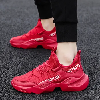 New Mesh Breathable Men'S Casual Sports Shoes Versatile Cool Hard-Wearing & Anti-skid Handsome Lace-up Men'S Running Shoes Male
New Mesh Breathable Men'S Casual Sports Shoes Versatile Cool Hard-Wearing & Anti-skid Handsome Lace-up Men'S Running Shoes Male