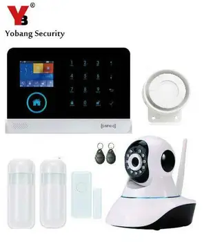 Yobang Security IOS/Android APP Control WiFi 3G Home Alarm Kits Wireless Smart Home Office Business Security 3G Alarm System
Yobang Security IOS/Android APP Control WiFi 3G Home Alarm Kits Wireless Smart Home Office Business Security 3G Alarm System