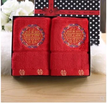 Chinese Red Towels Couple Face Towel Cotton Jacquard Towel Wedding Gift Custom Logo Print Towel Face Washcloth Recznik 50t032
Chinese Red Towels Couple Face Towel Cotton Jacquard Towel Wedding Gift Custom Logo Print Towel Face Washcloth Recznik 50t032