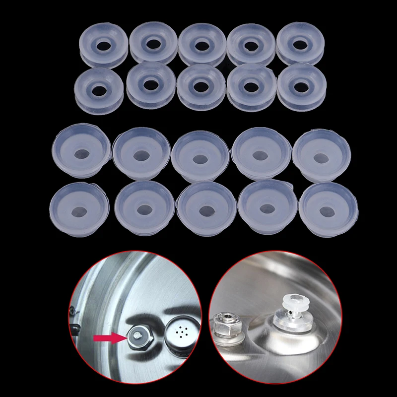 10Pcs Pressure Cooker Float Valve Seal Rings Electric Power Pressure Cooker Parts Ball Valve Seal Ring Non toxic Sealer Gasket
10Pcs Pressure Cooker Float Valve Seal Rings Electric Power Pressure Cooker Parts Ball Valve Seal Ring Non toxic Sealer Gasket