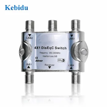 KEBIDU 4 in 1 Satellites antenna FTA TV Switch For Satellite Receiver 4X1 DISEqC Switch Satellite DS-41 4x1 DiSEqC Switch
KEBIDU 4 in 1 Satellites antenna FTA TV Switch For Satellite Receiver 4X1 DISEqC Switch Satellite DS-41 4x1 DiSEqC Switch