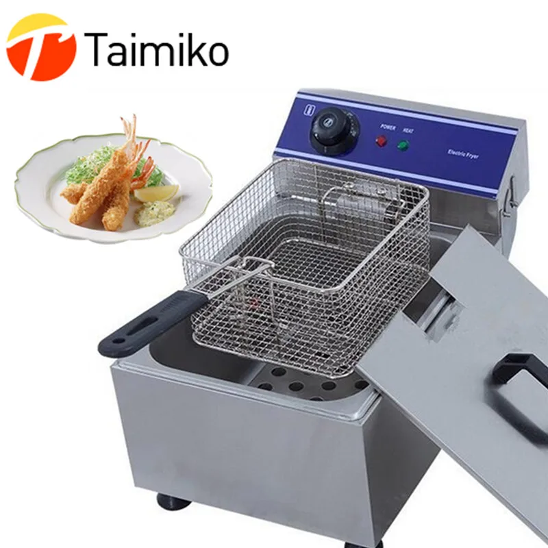 Electric small home household healthy fish shrimp chicken sweet potato french fries deep fryer to fry various delicious food 
Electric small home household healthy fish shrimp chicken sweet potato french fries deep fryer to fry various delicious food