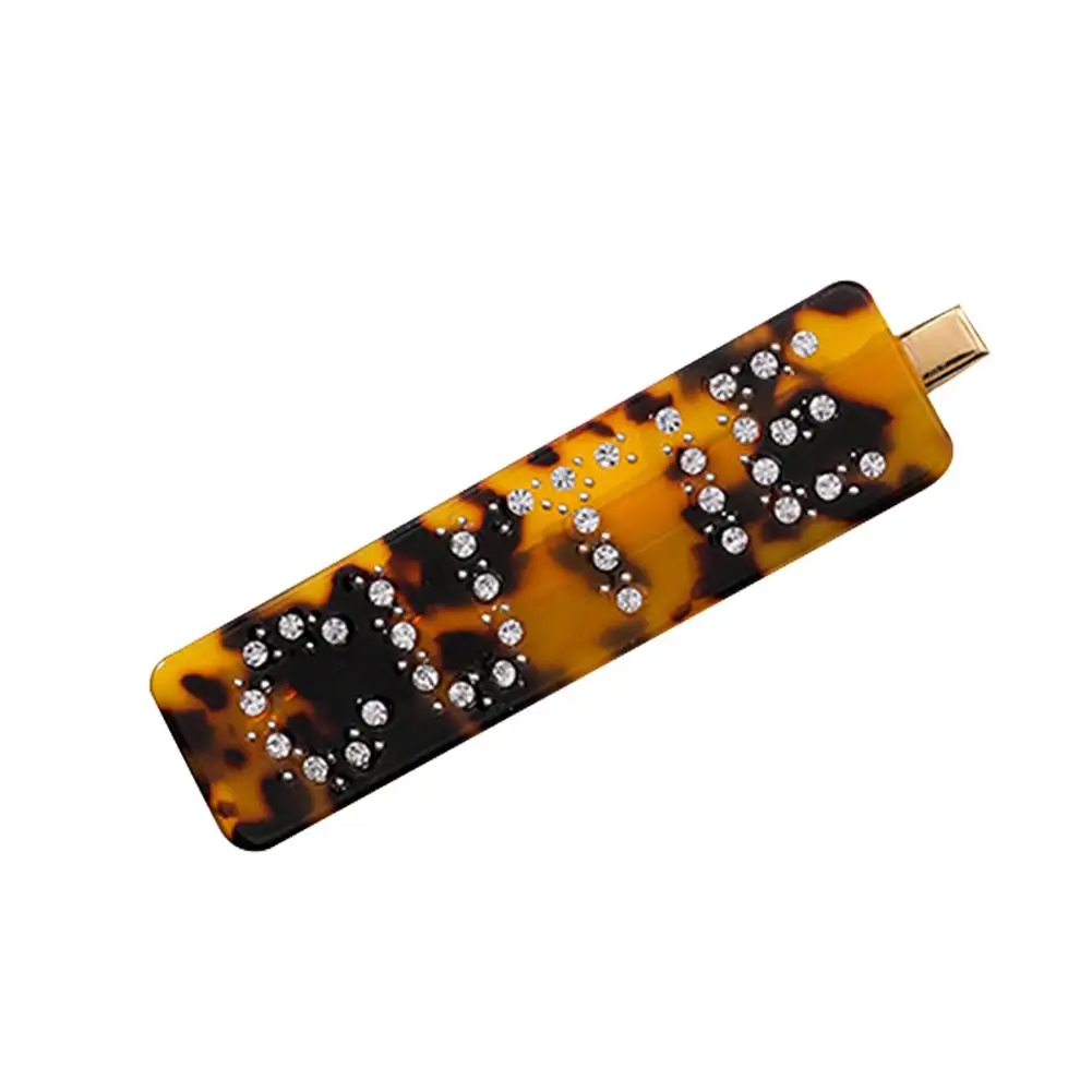 2019 Fashion Sparkling Rhinestone Leopard Print Side Hairpin Women Hair Clip Headwear
2019 Fashion Sparkling Rhinestone Leopard Print Side Hairpin Women Hair Clip Headwear