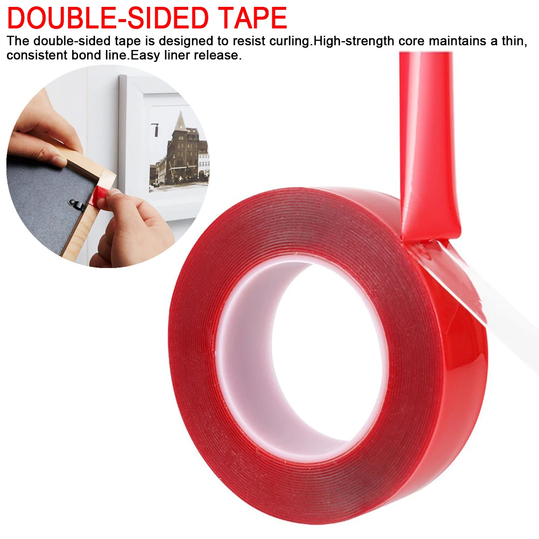 LED Strip Car Fixed Phone Tablet Fixed Double Sided Adhesive Tape 1 Roll 3M Acrylic Transparent No Traces Sticker
LED Strip Car Fixed Phone Tablet Fixed Double Sided Adhesive Tape 1 Roll 3M Acrylic Transparent No Traces Sticker