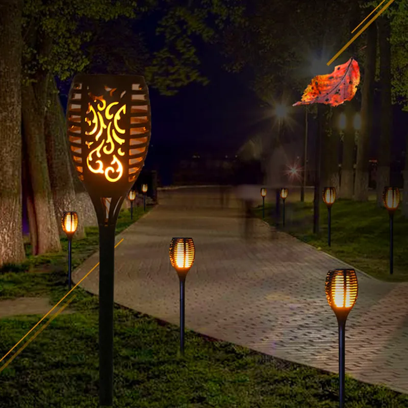 LED Flickering Flame Solar Torch Light Garden Lamp Waterproof Outdoor Lawn Light Landscape Garden Decor light Realistic Dancing
LED Flickering Flame Solar Torch Light Garden Lamp Waterproof Outdoor Lawn Light Landscape Garden Decor light Realistic Dancing