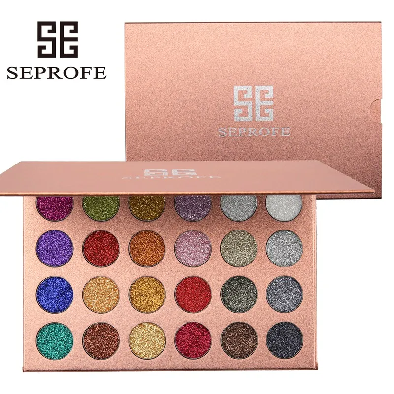24 Colors Pressed Glitter Eyeshadow Pallete Makeup Shimmer Waterproof Long-lasting Pigment Diamond Pretty Eye shadow Palette
24 Colors Pressed Glitter Eyeshadow Pallete Makeup Shimmer Waterproof Long-lasting Pigment Diamond Pretty Eye shadow Palette