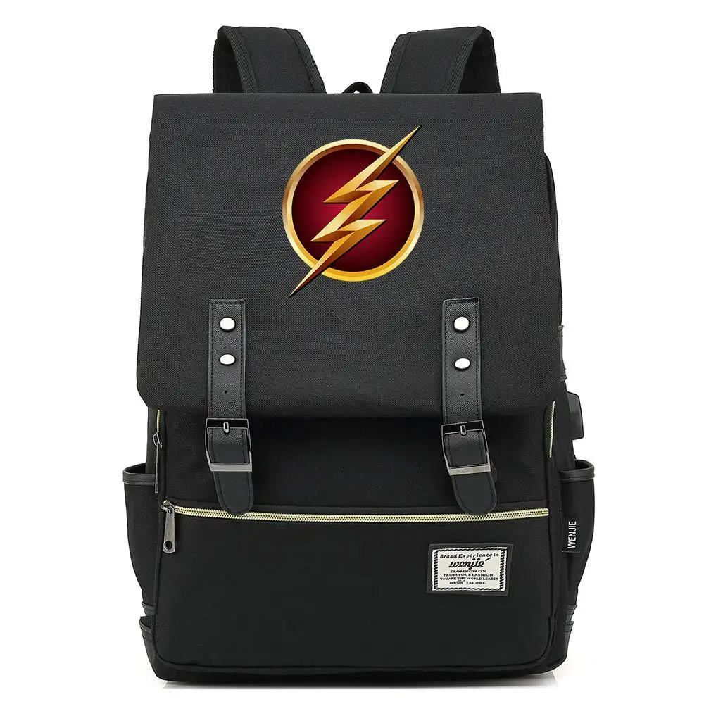 16 Inch Flashman Flash man Thunder Hero Designer Backpack Book Bags Shoulder Bag Travel Backbags USB Port Belt Buckle Mochila
16 Inch Flashman Flash man Thunder Hero Designer Backpack Book Bags Shoulder Bag Travel Backbags USB Port Belt Buckle Mochila