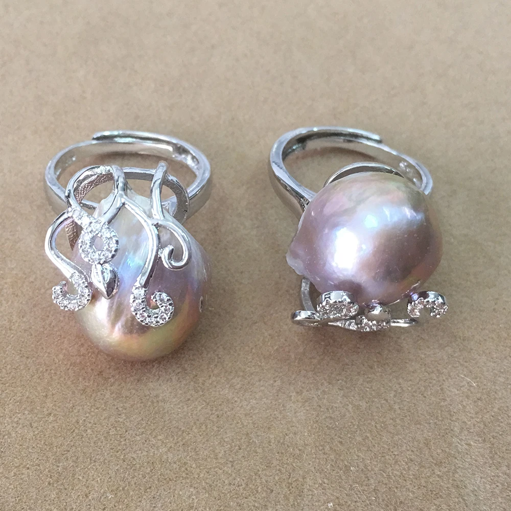 100% NATURE FRESHWATER PEARL RING made of 925 silver, big baroque shape baroque pearl ring .25-28 mm pearl
100% NATURE FRESHWATER PEARL RING made of 925 silver, big baroque shape baroque pearl ring .25-28 mm pearl