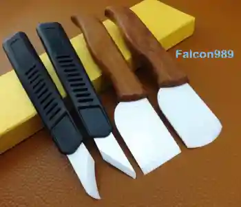 4pcs Leather Craft Nano Ceramic Blade Knife Cutter Skiving Tool Edger Creaser Groover Skiver Bevele Awl Slicker Burnisher Polish
4pcs Leather Craft Nano Ceramic Blade Knife Cutter Skiving Tool Edger Creaser Groover Skiver Bevele Awl Slicker Burnisher Polish