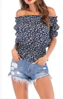 Fashion Women Ladies Summer Off Shoulder Floral print Blouse Tops Chiffon Puff Sleeve Shirt Loose Casual Blouse Tops Choker
Fashion Women Ladies Summer Off Shoulder Floral print Blouse Tops Chiffon Puff Sleeve Shirt Loose Casual Blouse Tops Choker