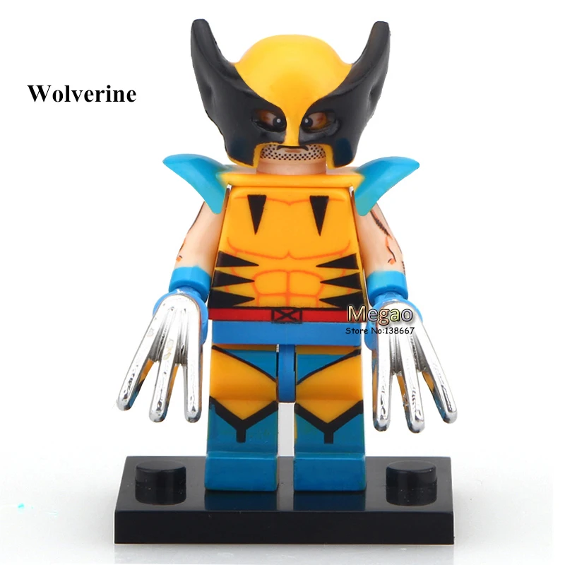 Wolverine PG086 Single Sale Super Hero X-men Mini Blocks Angle Xmen Building Blocks Education Learning Toys
Wolverine PG086 Single Sale Super Hero X-men Mini Blocks Angle Xmen Building Blocks Education Learning Toys