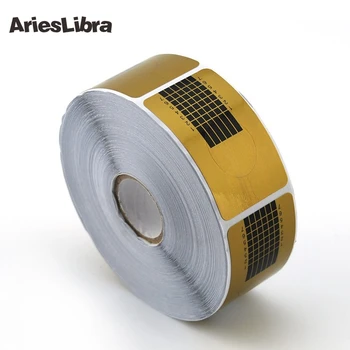 AriesLibra HOTSALE 500pcs Nail Forms Golden Nail Form Art Tip Extension Forms for Acrylic UV Gel Forms Nail Art for Practice Use
AriesLibra HOTSALE 500pcs Nail Forms Golden Nail Form Art Tip Extension Forms for Acrylic UV Gel Forms Nail Art for Practice Use
