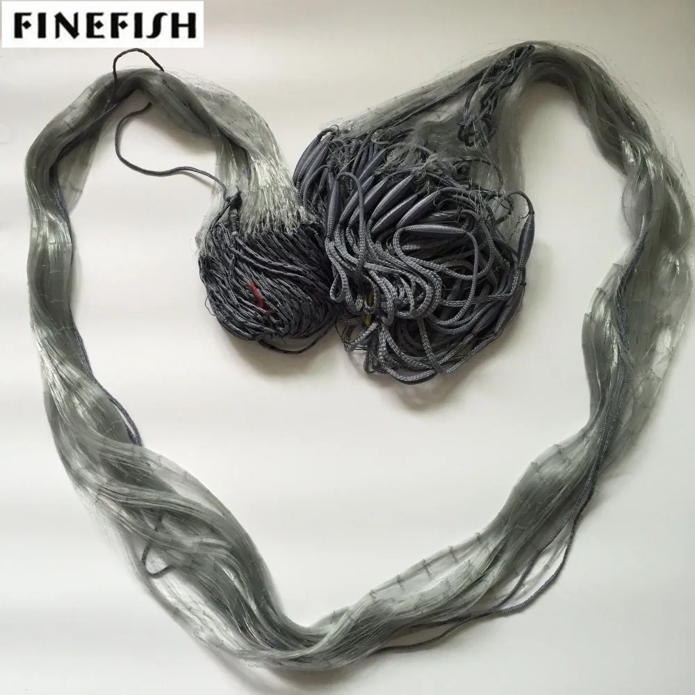 Finefish Monofilament Single Layer Finland Cast Net for fishing gillnet 1.8M*30M Fishing Net Sticky Mesh Catch Fishing Network
Finefish Monofilament Single Layer Finland Cast Net for fishing gillnet 1.8M*30M Fishing Net Sticky Mesh Catch Fishing Network