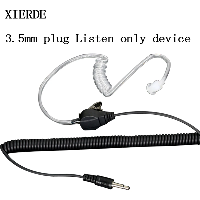 3.5MM Single Listen Earpiece Music Earphone Covert Acoustic Tube Stereo Headset Clear Receive In Ear Earphone
3.5MM Single Listen Earpiece Music Earphone Covert Acoustic Tube Stereo Headset Clear Receive In Ear Earphone