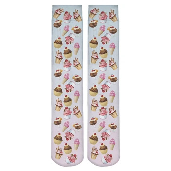 RUNNING CHICK High Quality Harajuku Ice Cream Ombre 3d digital printing Elastic football stockings
RUNNING CHICK High Quality Harajuku Ice Cream Ombre 3d digital printing Elastic football stockings