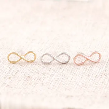 Jisensp 10pcs/lot New Fashion Cute Infinity Earrings Lovely Elegant Sign Shaped Women Wholesale Ear Stud E005
Jisensp 10pcs/lot New Fashion Cute Infinity Earrings Lovely Elegant Sign Shaped Women Wholesale Ear Stud E005