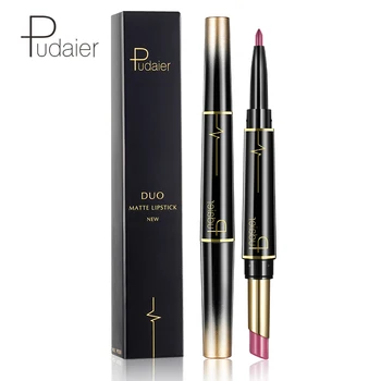 Pudaier Matte Lipstick NWateproof Double Ended Long Lasting Lipsticks Brand Lip Makeup Cosmetics Nude Dark Red Lips Liner Pencil
Pudaier Matte Lipstick NWateproof Double Ended Long Lasting Lipsticks Brand Lip Makeup Cosmetics Nude Dark Red Lips Liner Pencil
