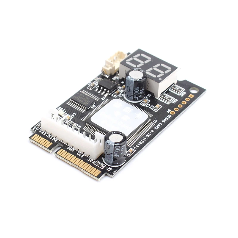 Efficient 5IN1 laptop Mini PCI-E ELPC LPC diagnostic post tester card #76039 |