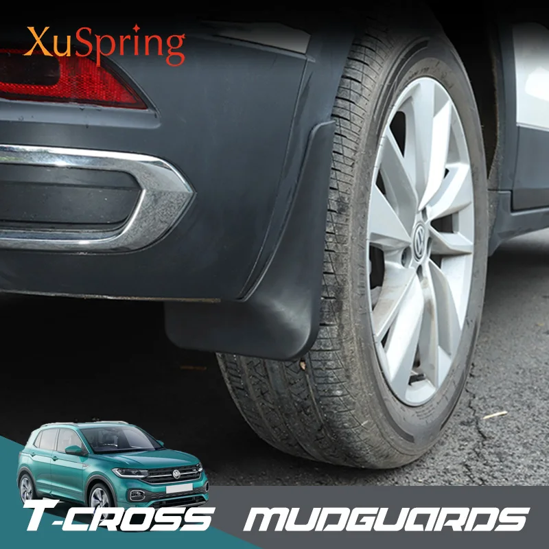 Car Mudflaps Splash Guards Front Rear Mudguards Fender Accessory Styling 4pcs/set For Volkswagen VW T-cross Tcross 2019 
Car Mudflaps Splash Guards Front Rear Mudguards Fender Accessory Styling 4pcs/set For Volkswagen VW T-cross Tcross 2019
