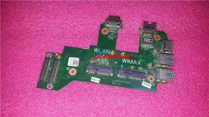 Оригинальная беспроводная карта Inspiron 17R N7110 VGA USB Wimax монтажная плата IO CY4GM 0CY4GM 100%