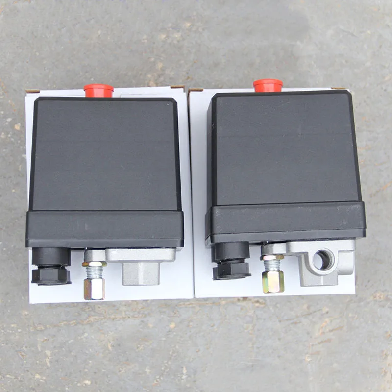 3 Phase 380V 20A Air Compressor Pressure Switch 1 Port 4 Port Air Pump Control Valve Switch 5-8 Bar 175PSI Vertical Switch
3 Phase 380V 20A Air Compressor Pressure Switch 1 Port 4 Port Air Pump Control Valve Switch 5-8 Bar 175PSI Vertical Switch