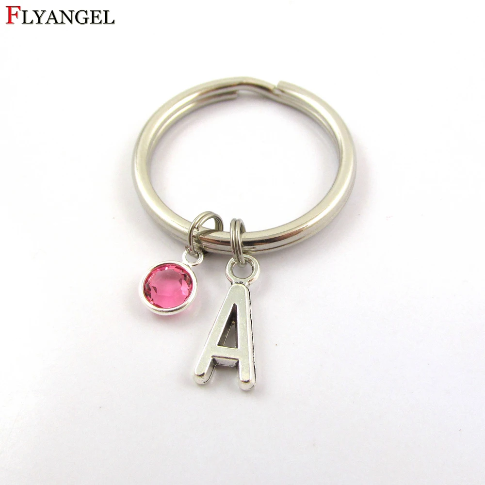 Personality A-Z 26 Initials Letters Keychain Creative Car Bag Birthstone Key Ring Key Chain for Women Men Birthday Gift Keychain
Personality A-Z 26 Initials Letters Keychain Creative Car Bag Birthstone Key Ring Key Chain for Women Men Birthday Gift Keychain