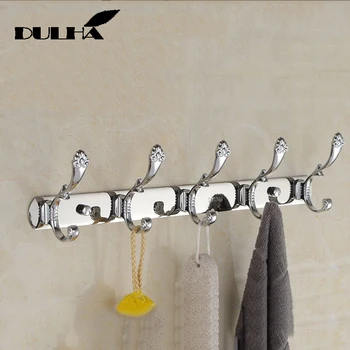 Luxury Bathroom wall Robe 5 Hooks Decorative Metal Brass Antique Hook For Towel Coat Clothes Hanging Storage Rack Home Organizer 
Luxury Bathroom wall Robe 5 Hooks Decorative Metal Brass Antique Hook For Towel Coat Clothes Hanging Storage Rack Home Organizer