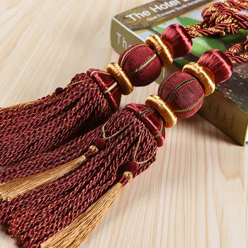 Tassel hanging ball Chinese classical style curtain holder curtain accessories decoration wholesale retail CP093 *30 
Tassel hanging ball Chinese classical style curtain holder curtain accessories decoration wholesale retail CP093 *30