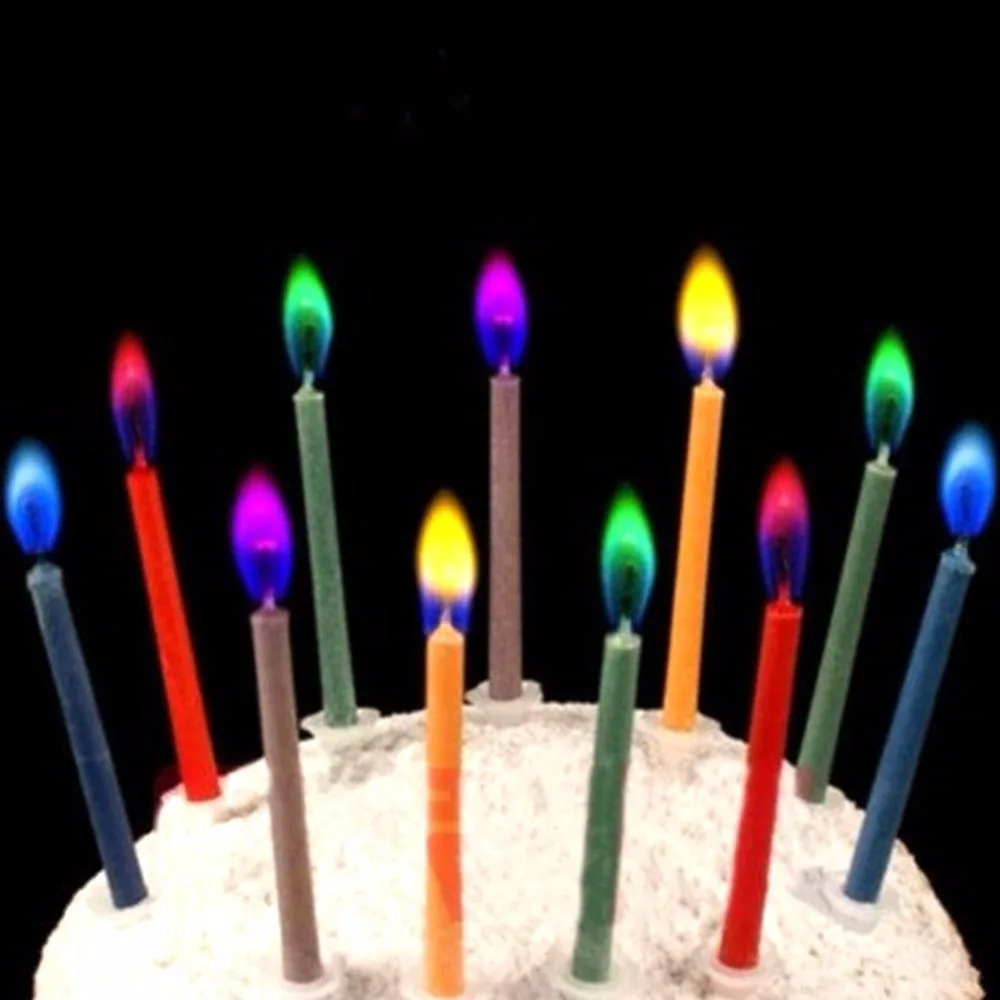 6PCS/Lot Colored Birthday Candles Colorful Safe Flames Wedding Party Festivals Cake Topper Decorations Color Random
6PCS/Lot Colored Birthday Candles Colorful Safe Flames Wedding Party Festivals Cake Topper Decorations Color Random