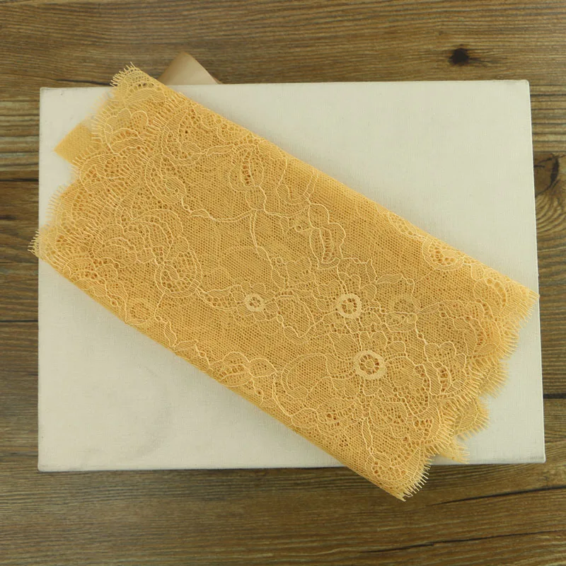 2 yards18cm orange eyelash lace lace Floral Fabric handmade DIY garment accessories
2 yards18cm orange eyelash lace lace Floral Fabric handmade DIY garment accessories