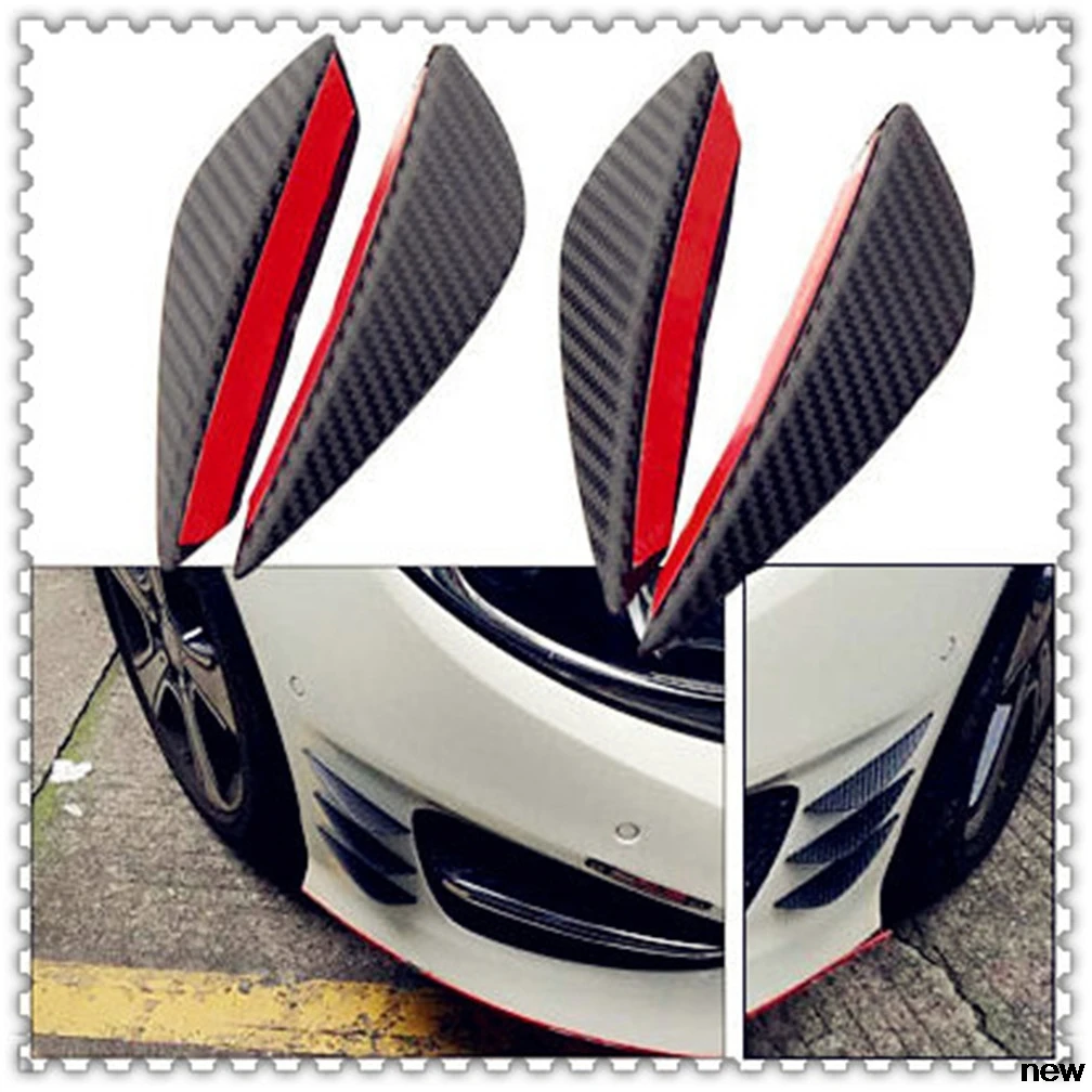 4Pcs Fiber Car Spoiler Canards Front Bumper fin for Toyota V Hilux Land Cruiser Avanza Carina Celica Corona
4Pcs Fiber Car Spoiler Canards Front Bumper fin for Toyota V Hilux Land Cruiser Avanza Carina Celica Corona