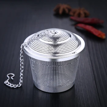 Stainless Steel Tea Filter Tea Maker Strainer Mesh Herbal Ball Tea Spice Teakettle Portable Tea Percolator Drinkware Tableware
Stainless Steel Tea Filter Tea Maker Strainer Mesh Herbal Ball Tea Spice Teakettle Portable Tea Percolator Drinkware Tableware