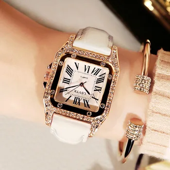 LSVTR Luxury Women Crystal Dress Watches Top Brand Fashion Square Quartz Watch Genuine Leather Watch Women Casual Clock dropship
LSVTR Luxury Women Crystal Dress Watches Top Brand Fashion Square Quartz Watch Genuine Leather Watch Women Casual Clock dropship