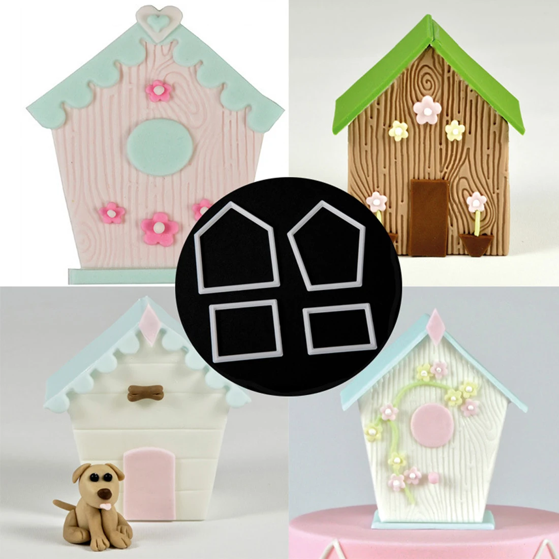 Nice House Frame Plastic Fondant Sugarcraft Cutter Cake Mold Decorating Tools Bakeware
Nice House Frame Plastic Fondant Sugarcraft Cutter Cake Mold Decorating Tools Bakeware