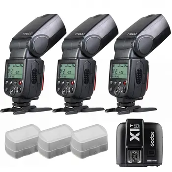 3 x Godox TT600 build-in 2.4G Receiver GN60 HSS Flash + X1T Transmitter for Canon
3 x Godox TT600 build-in 2.4G Receiver GN60 HSS Flash + X1T Transmitter for Canon
