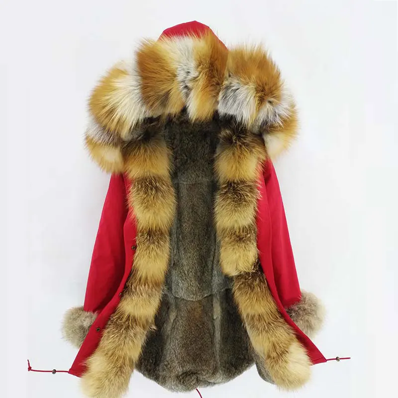 2018 Fashion women's real rabbit fur lining winter jacket coat natural fox fur collar hooded long parkas outwear DHL 5-7 Days
2018 Fashion women's real rabbit fur lining winter jacket coat natural fox fur collar hooded long parkas outwear DHL 5-7 Days