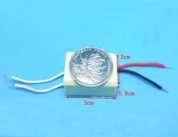 Mini power electronic transformer adapter DC converter 220v turn 12v micro small 3wLED lamp driver
Mini power electronic transformer adapter DC converter 220v turn 12v micro small 3wLED lamp driver