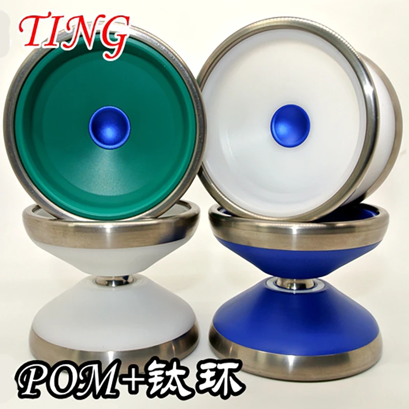 New Arrive YOYO Empire Ting2 yoyo CNC titanium ring Yoyo for Professional yo-yo player Titaniuml and POM Material Classic Toys 
New Arrive YOYO Empire Ting2 yoyo CNC titanium ring Yoyo for Professional yo-yo player Titaniuml and POM Material Classic Toys