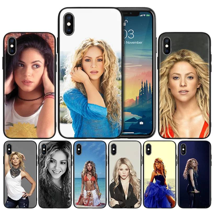 Shakira Luxury Hybrid Soft Black Silicone Case Cover for iPhone 7 8 XS Max XR X 6 6S 5 5C 5S SE Plus
Shakira Luxury Hybrid Soft Black Silicone Case Cover for iPhone 7 8 XS Max XR X 6 6S 5 5C 5S SE Plus