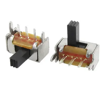 100 Pcs Panel PCB 3 Pin 2 Position 1P2T SPDT Mini Slide Switch 90 Deg 0.5A 50V DC
100 Pcs Panel PCB 3 Pin 2 Position 1P2T SPDT Mini Slide Switch 90 Deg 0.5A 50V DC