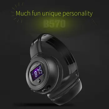 LED Display Screen Wireless B headset Stereo Headset Bluetooth Headphones Cool LED screen display heavy bass headset Bluetooth
LED Display Screen Wireless B headset Stereo Headset Bluetooth Headphones Cool LED screen display heavy bass headset Bluetooth