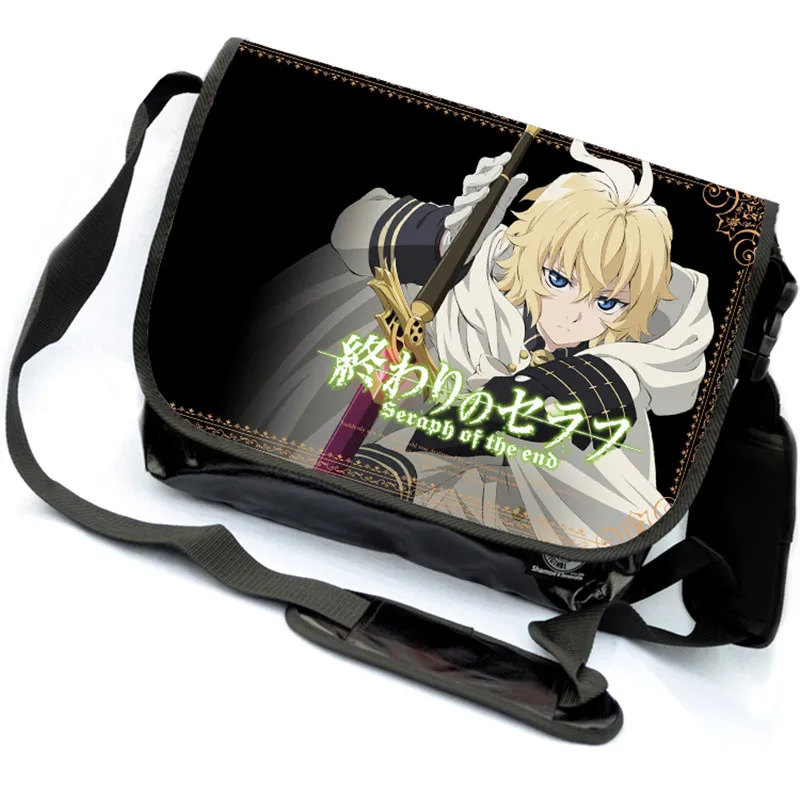 Anime Seraph of the End Cosplay PU Leather Purse Wallet Pencil Case Bag