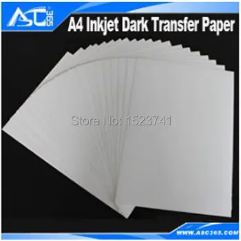20 Sheets A4 Dark Inkjet Heat Transfer Paper DIY T-shirt Iron Printing Crafts
20 Sheets A4 Dark Inkjet Heat Transfer Paper DIY T-shirt Iron Printing Crafts